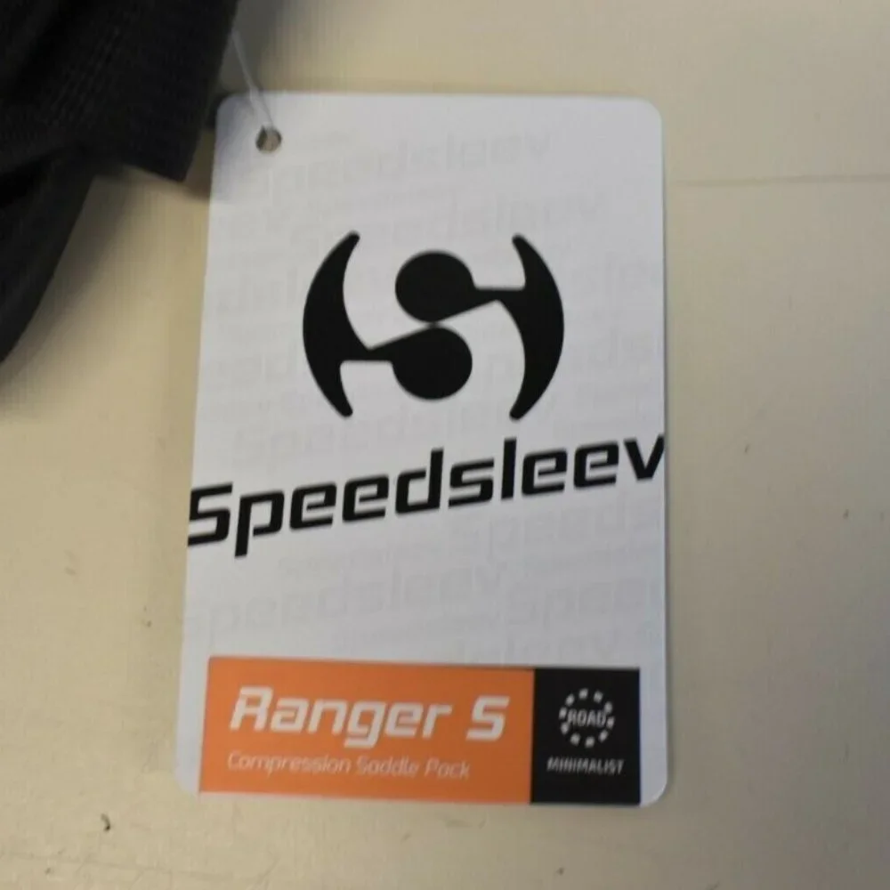 Speedsleev Bicycle Seat Saddle Bag Pack Ranger S Waterproof Retail $35 Black - Picture 6 of 8